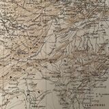 Old map of Morocco - 1910