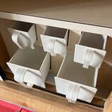 Vintage Formica wood sideboard