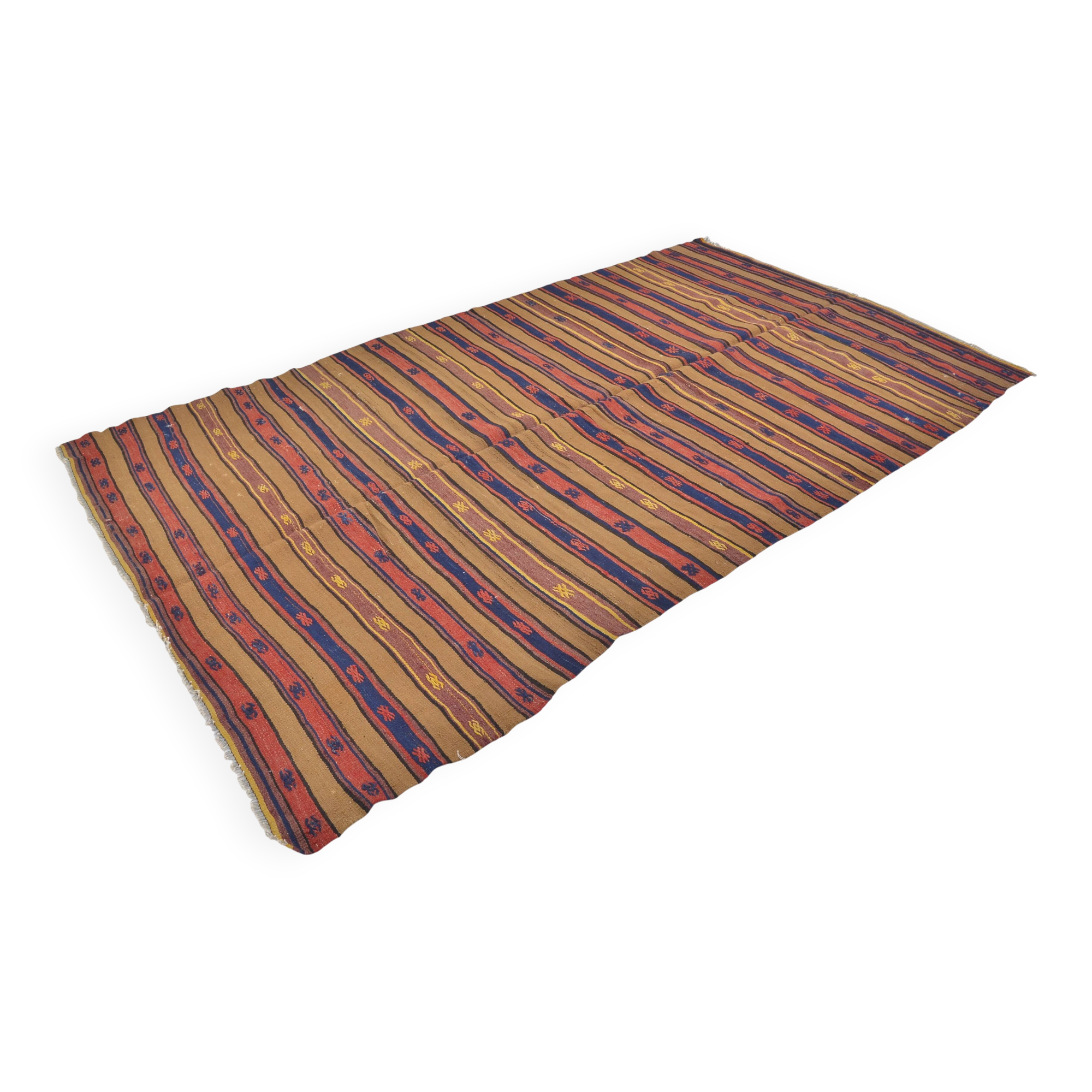 Anatolian Kurdish Handmade Kilim Rug sku 1669