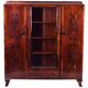 French Art Deco Cocobolo Cabinet by Jules Leleu, 1930s