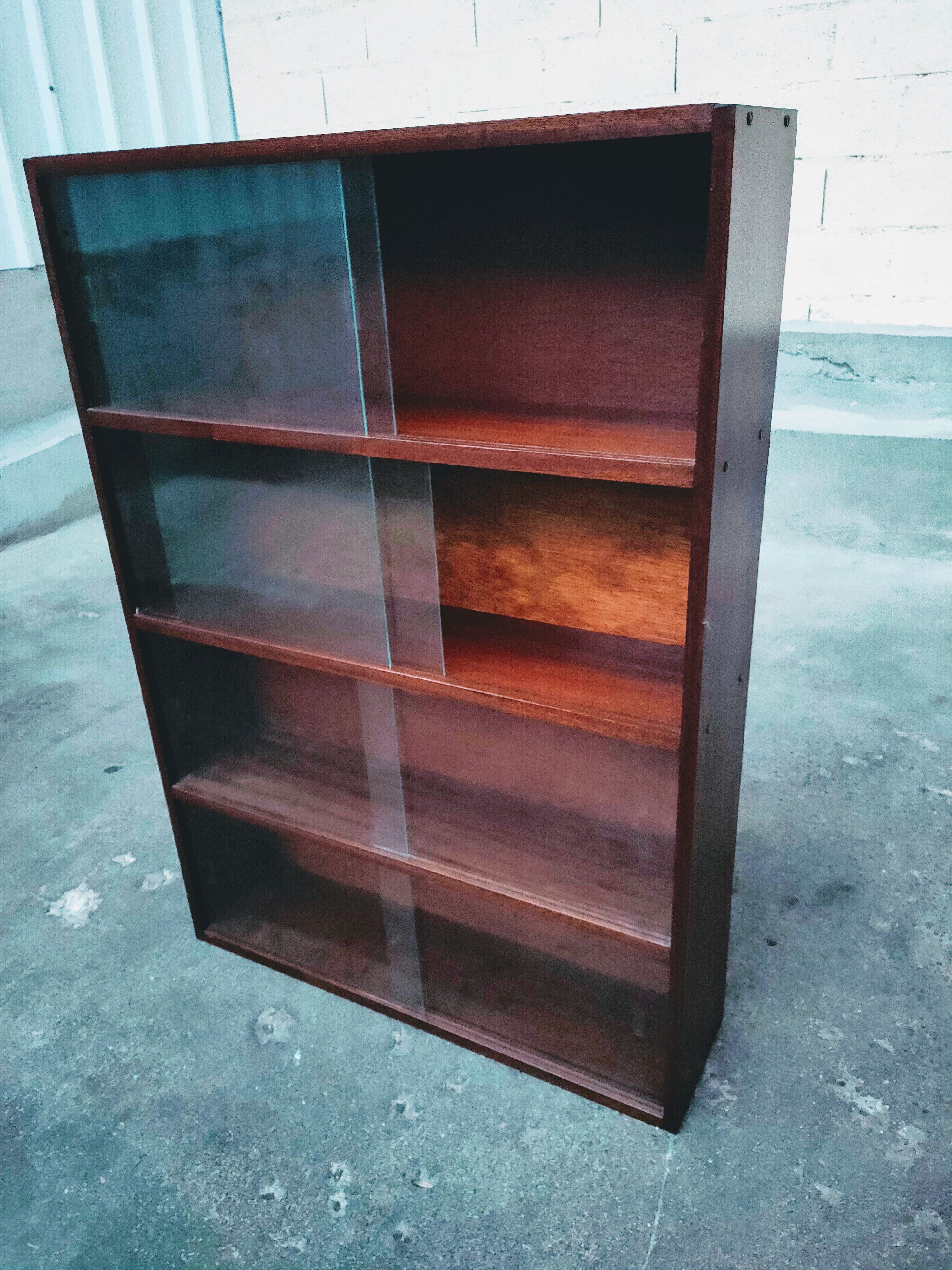 Vintage library showcase