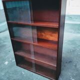 Vintage library showcase