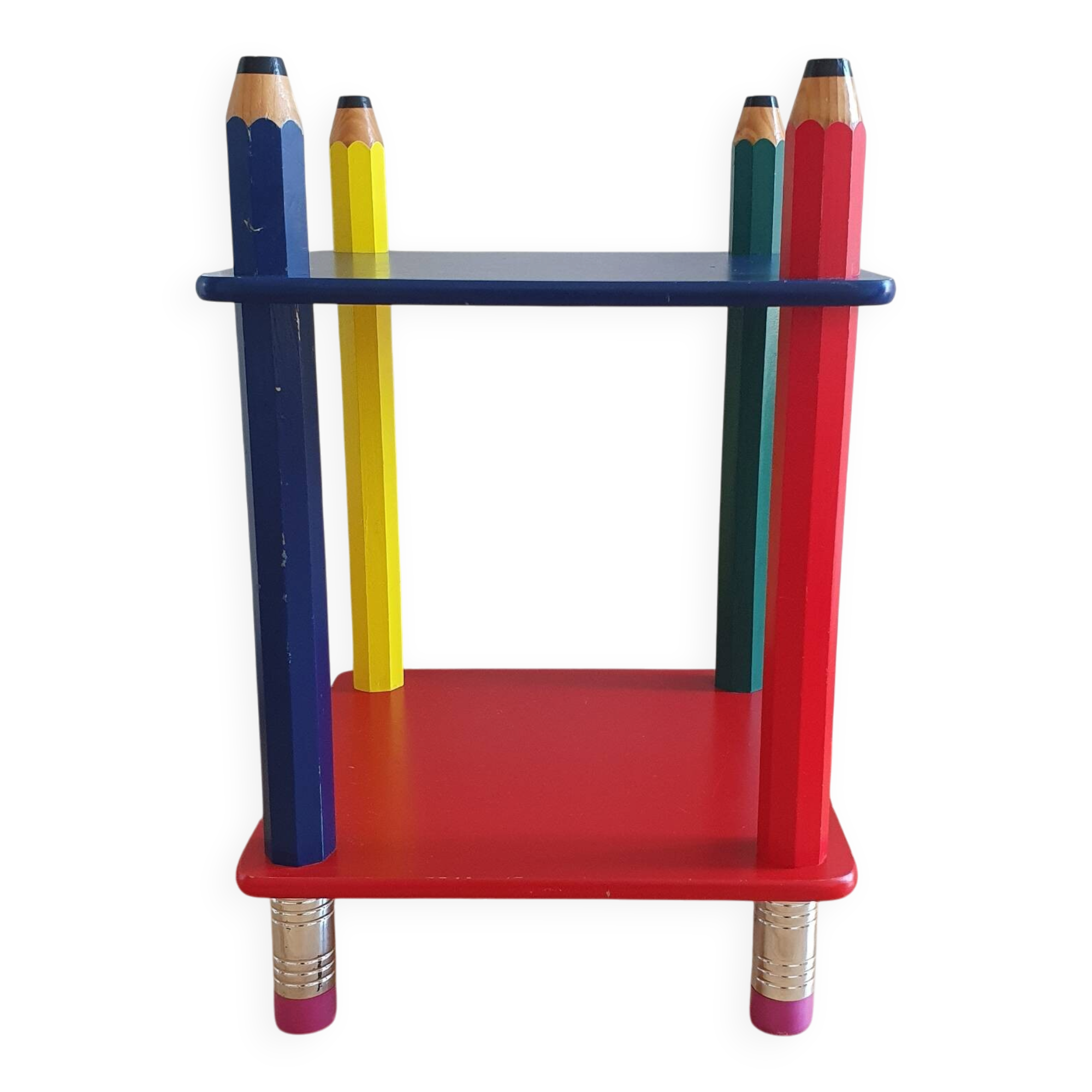 Occasional bedside table / pencil foot eraser attributed to Pierre Sala