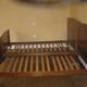 2 twin beds in solid wood in 90 with their slatted box spring
