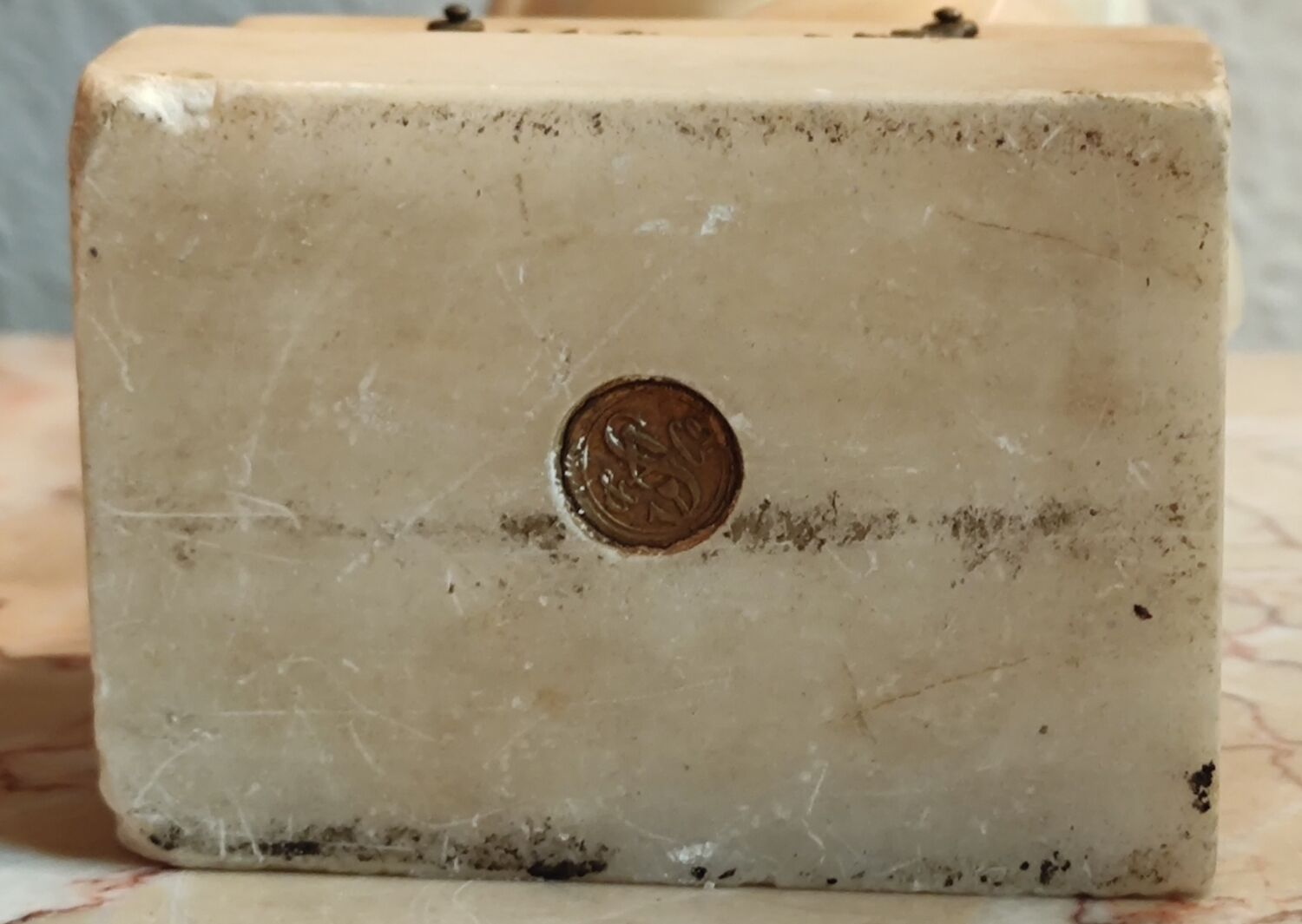 Bust of a woman in alabaster