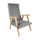 Fauteuil pieds compas des années 60