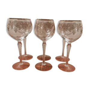 Set de 6 verres à pied