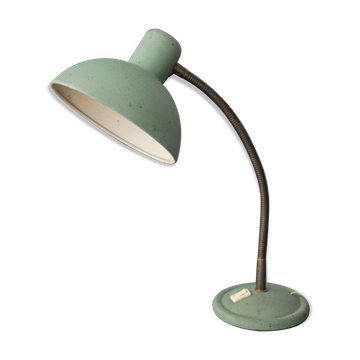 Old sheet metal workshop lamp