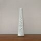 Vintage white porcelain vase from KPM Royal Porcelain, 1970s.