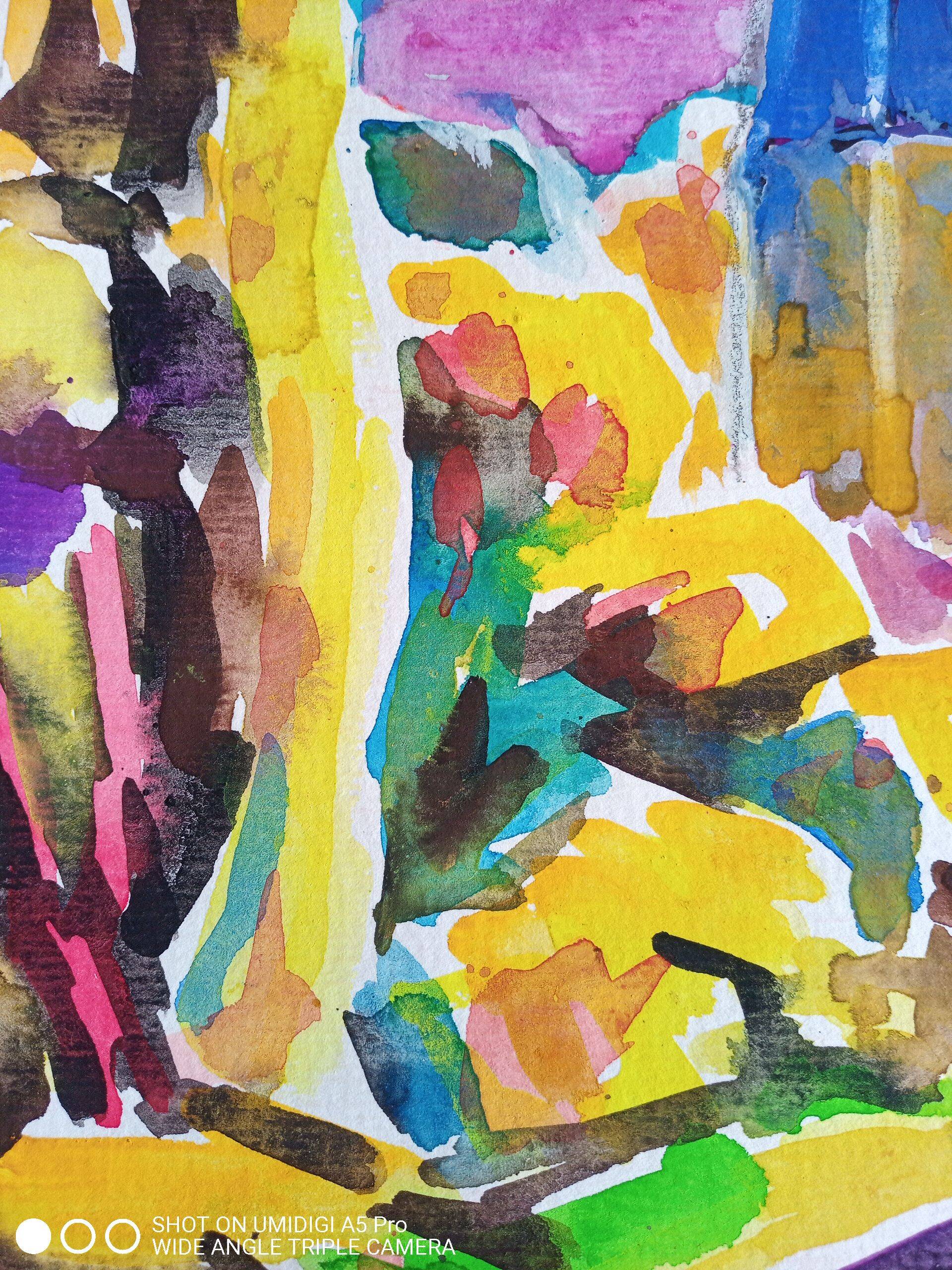 Pierre Lacroux (1909-1993) Gouache on paper 24 x 32 cm - from 1989 - (292)