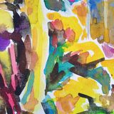 Pierre Lacroux (1909-1993) Gouache on paper 24 x 32 cm - from 1989 - (292)