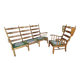 Vintage oak living room