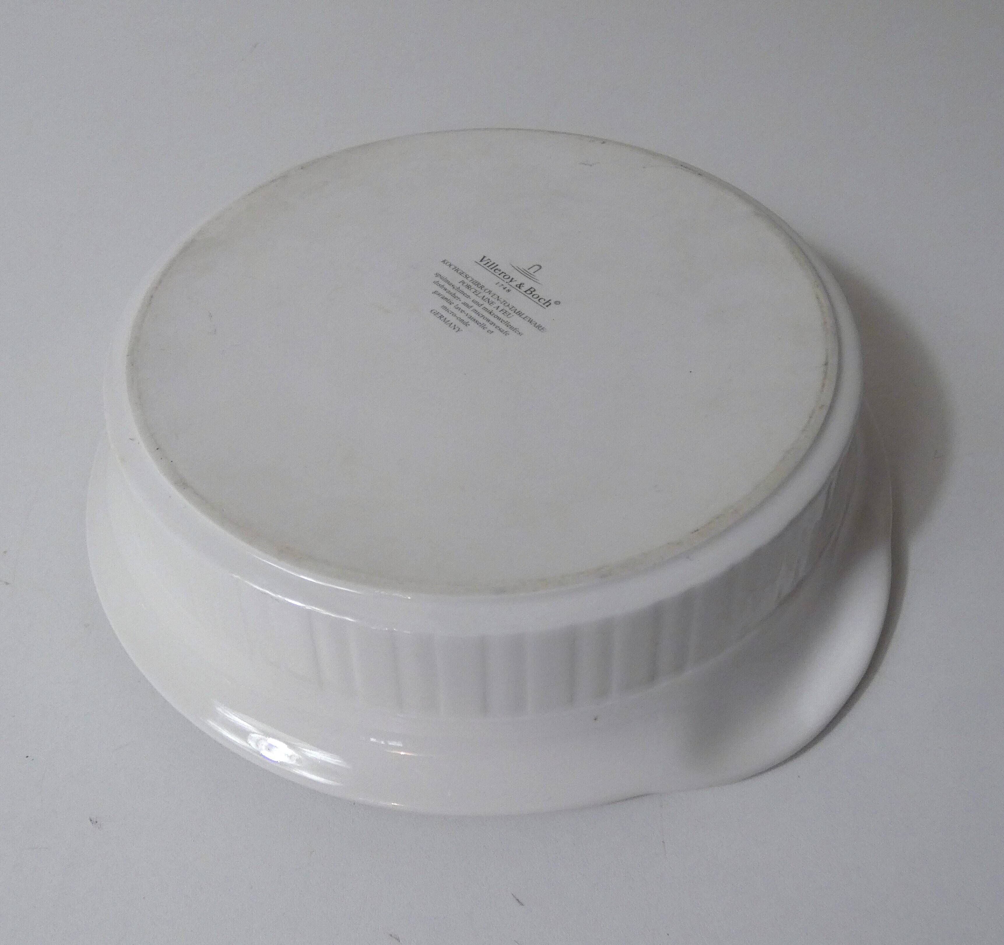 Villeroy & Boch Cellini white fire porcelain baking dish