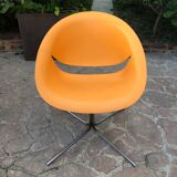 Orange design armchair