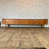 Low teak sideboard 1970