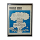 Quatrième de couverture Charlie Hebdo par Fournier encadrée, 28 juin 1971