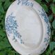 Old plate in Creil and Montereau ironstone