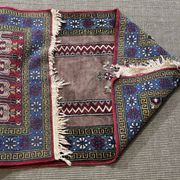 Handmade wool Iranian carpet - 1.26m x 0.75m