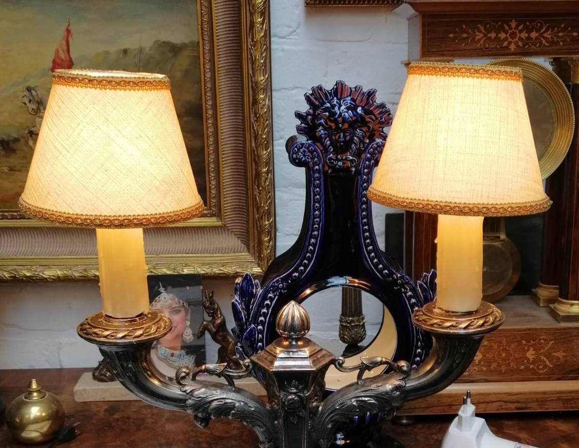 Antique lamp L.V. Aronson.