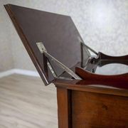 English Mahogany Side Table with Hidden Tray, 1880