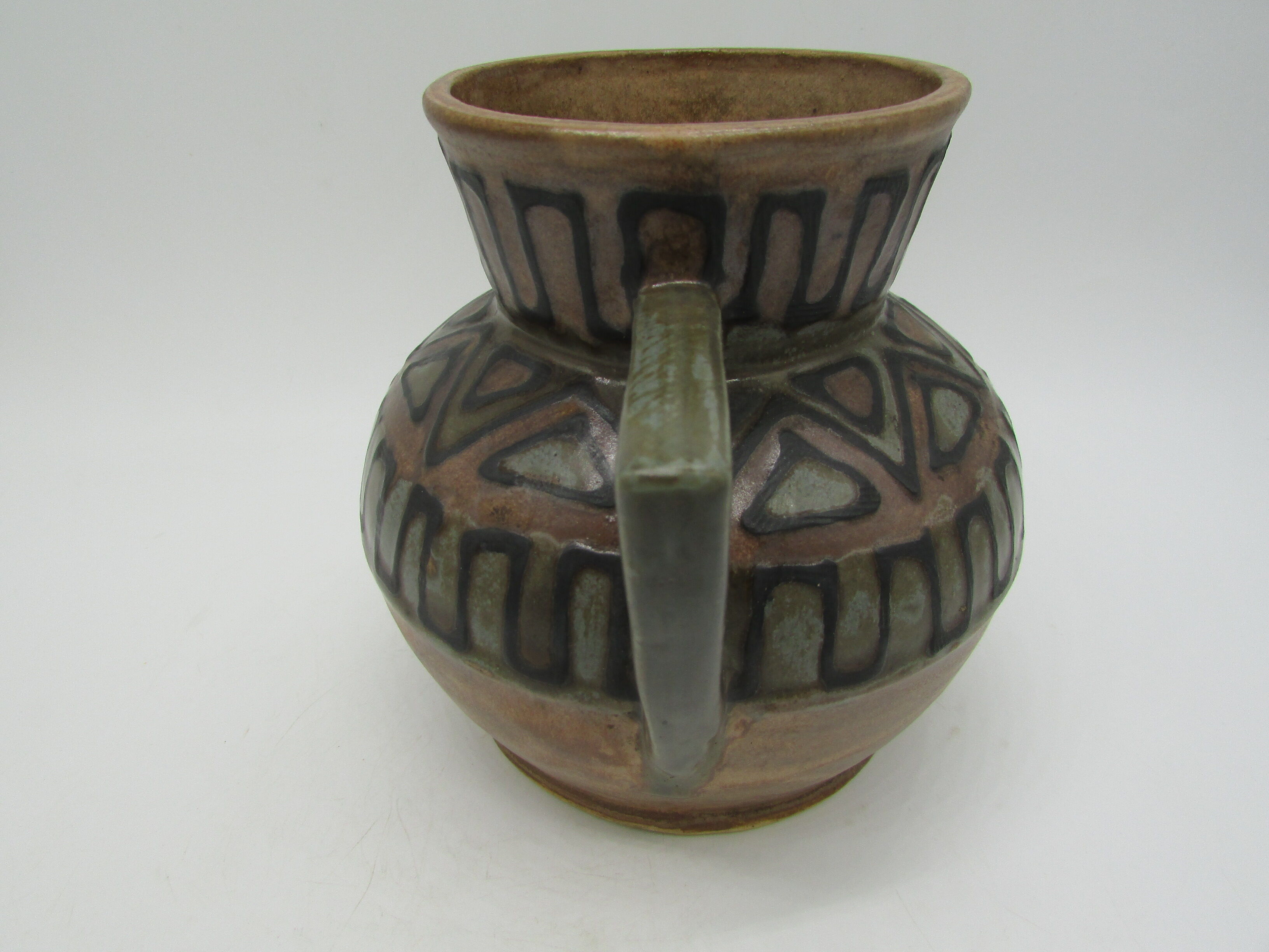 Odetta HB Quimper art-deco sandstone vase