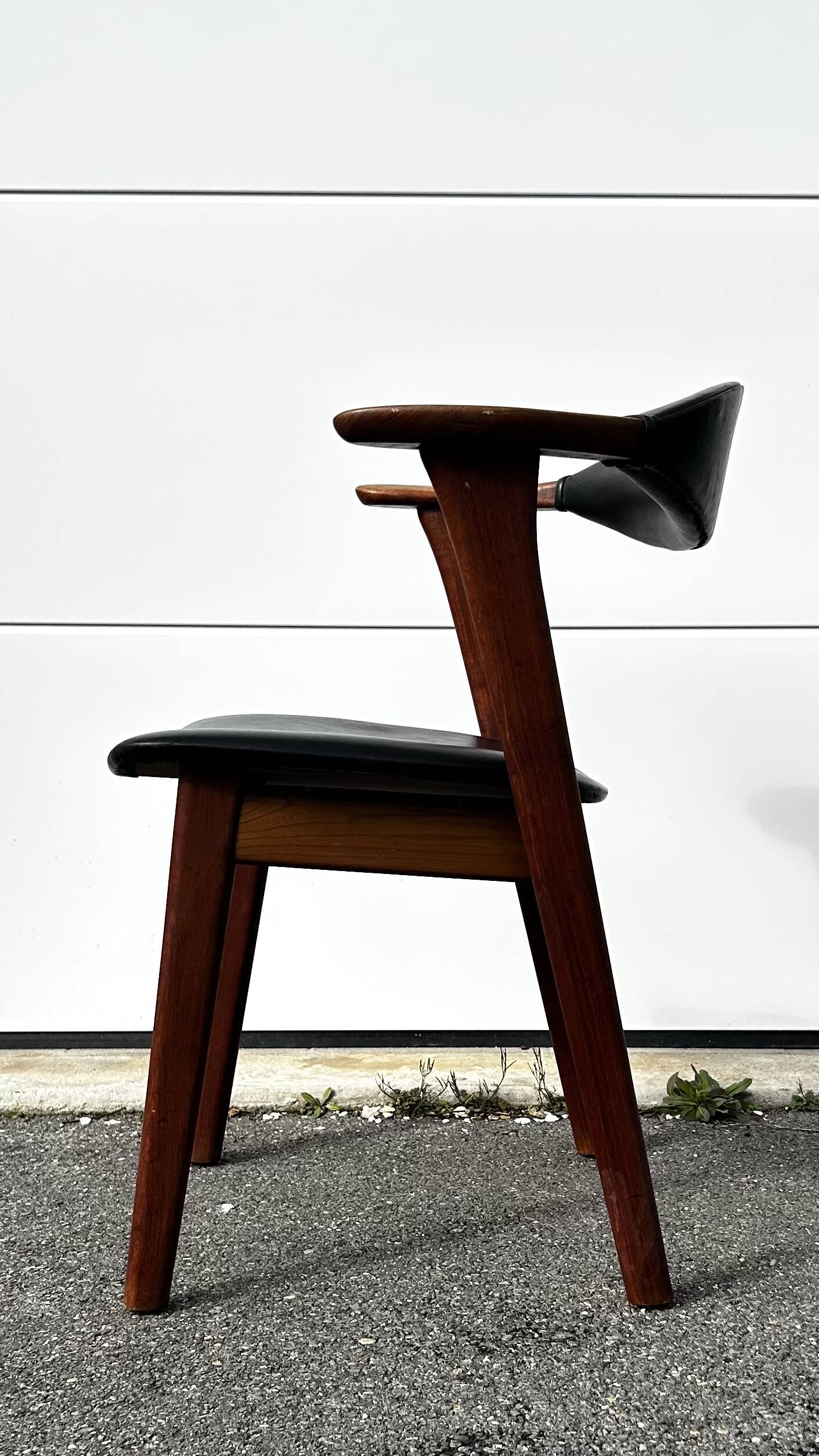 Pair of Danish teak armchairs by Erik Kirkegaard, 1950s