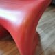 Pair of red chairs Verner Panton edition Vitra