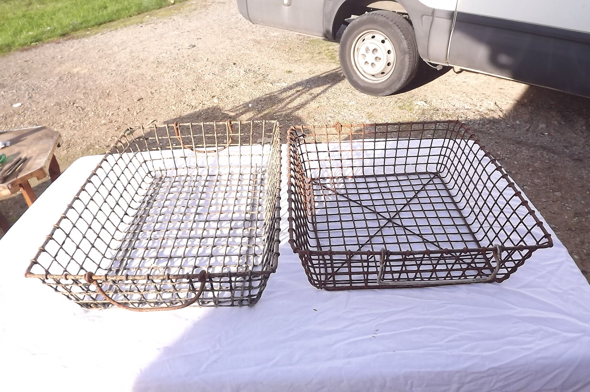 Keepnets Oyster steel pair