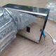Pair of chrome Space Age wall lights