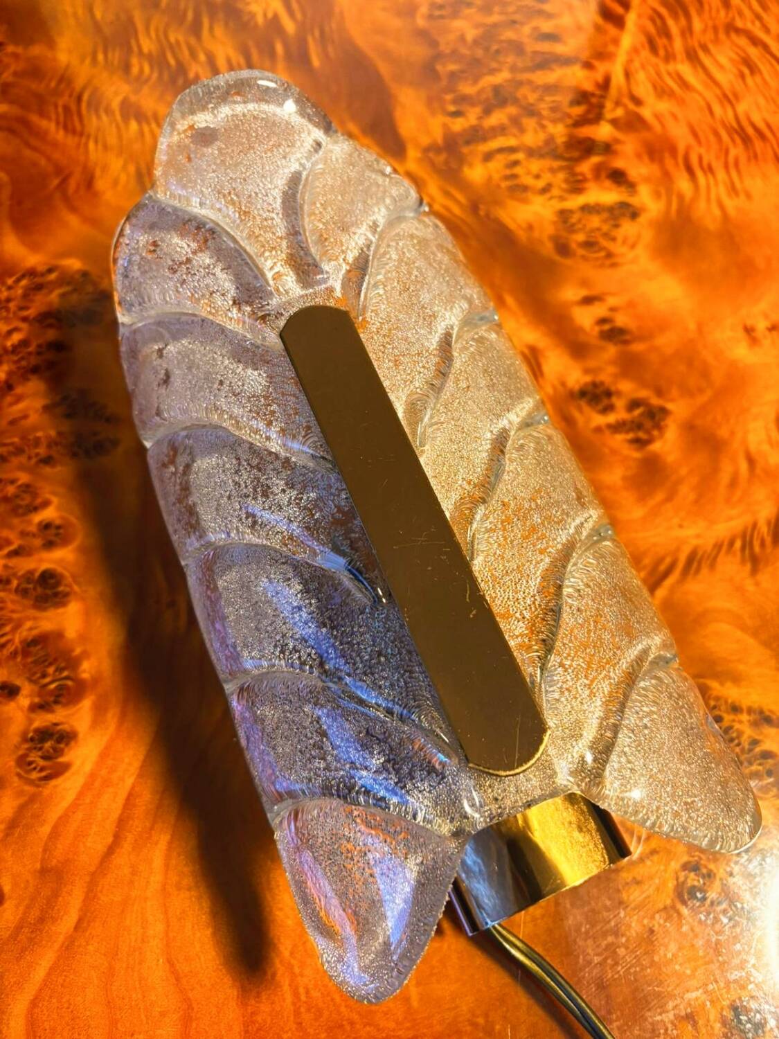 "the leaf" by Carl Fagerlund for Orrefors