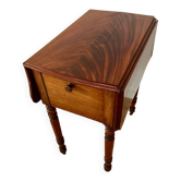 19th century mahogany bedside table