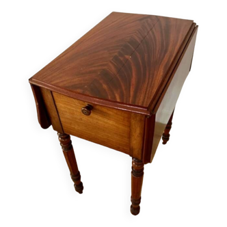 19th century mahogany bedside table