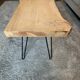 Wooden coffee table