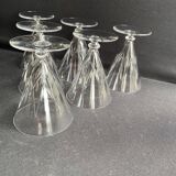 6 Wine glasses – Saint Louis Bossuet service size 10406