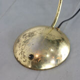 Vintage golden arc table lamp from meblo, 80s