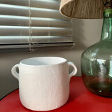 Paper mache vase or pot