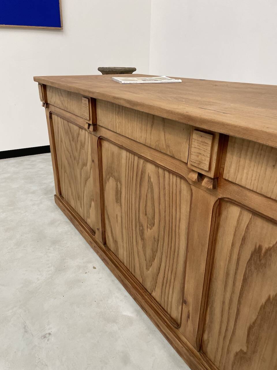 2m central island pine counter
