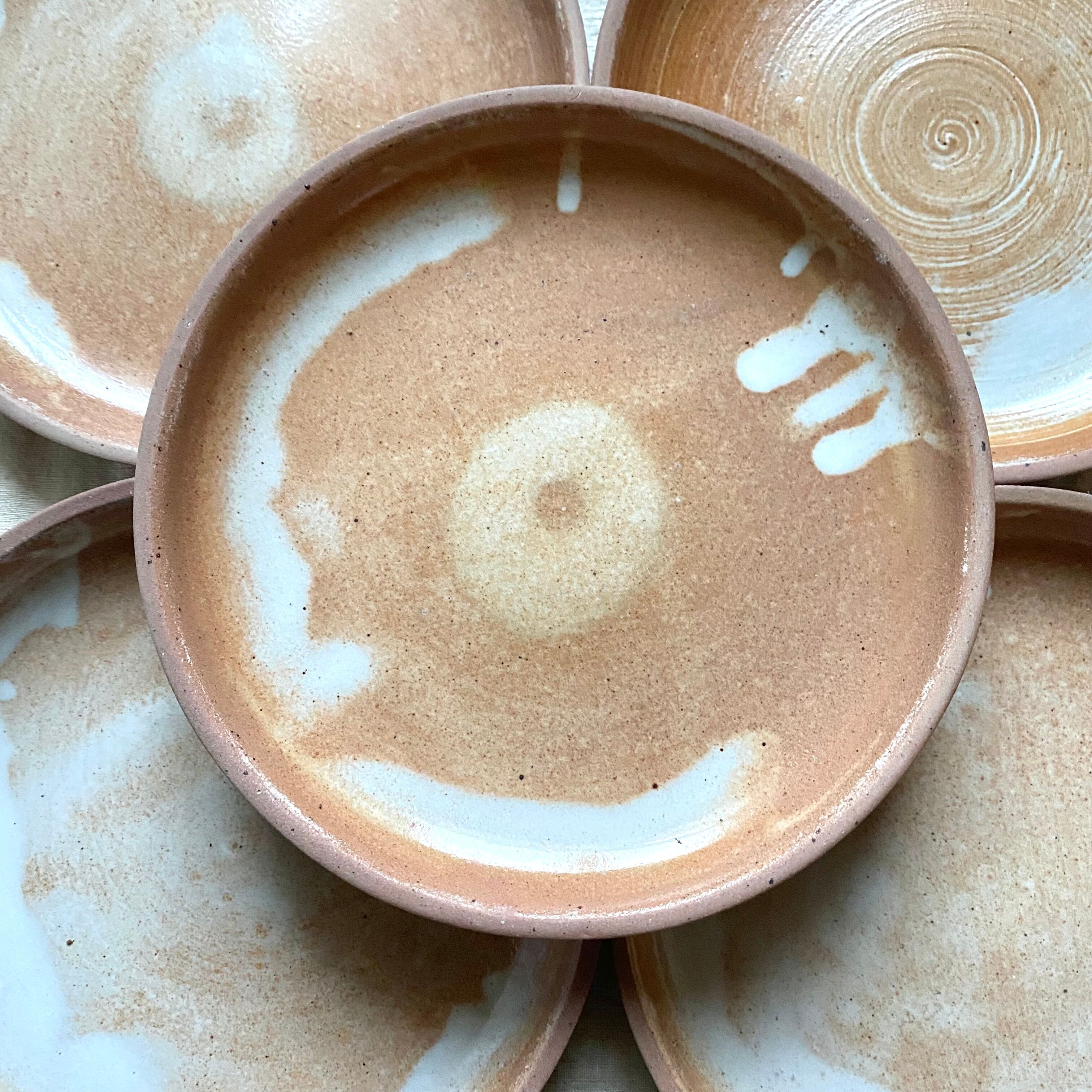 Vintage stoneware plates