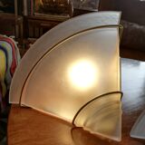 Set of 2 60's corner wall lights