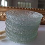 Old domes bubbled granite glass lot 8