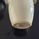 Glazed stoneware sugar bowl jars