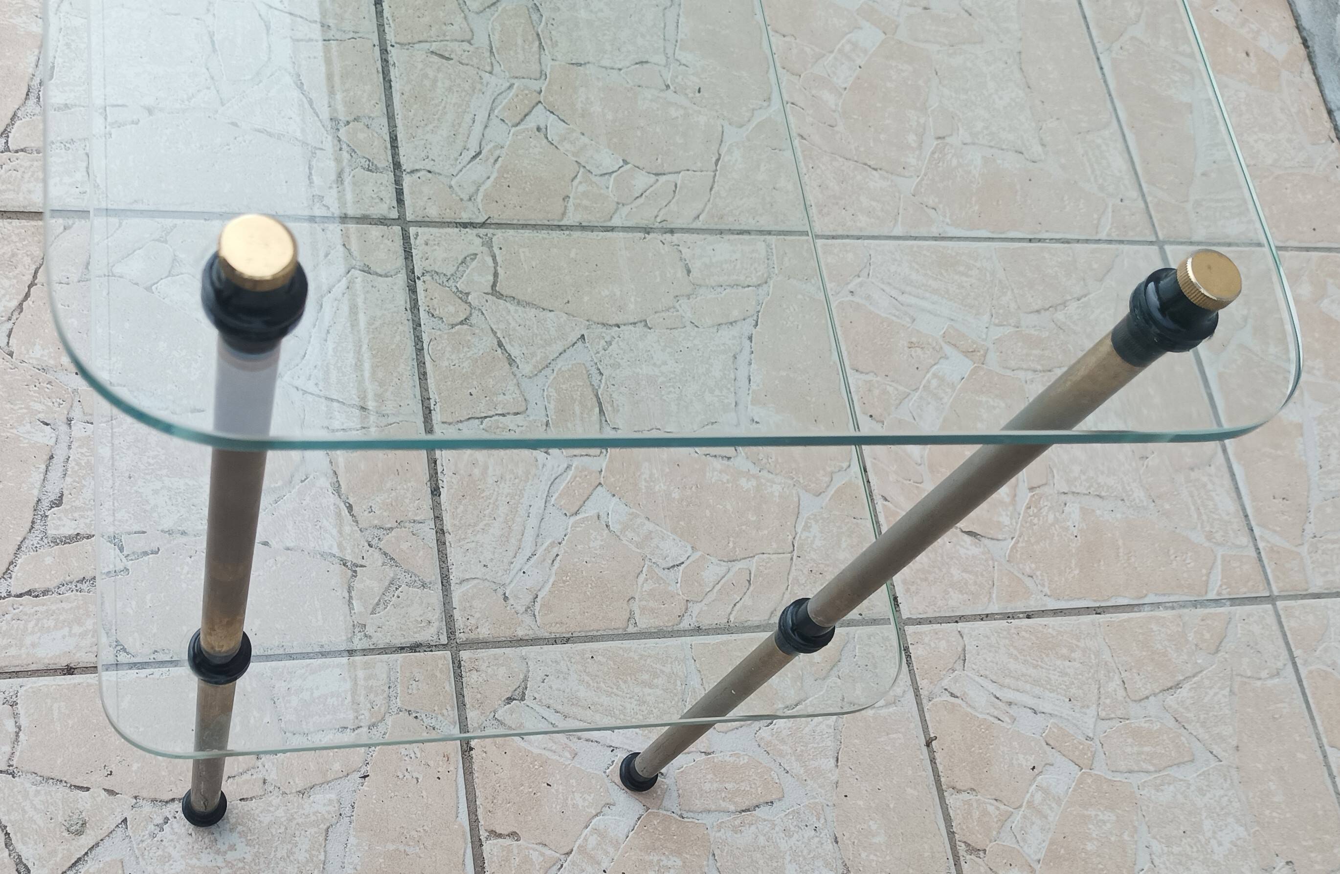 Large vintage 1960s shop display shelf/sideboard