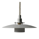 Markslöjd Multi-Layered Pendant Lamp, White Lacquered, 1990s Scandinavian Modern Lighting, Sweden