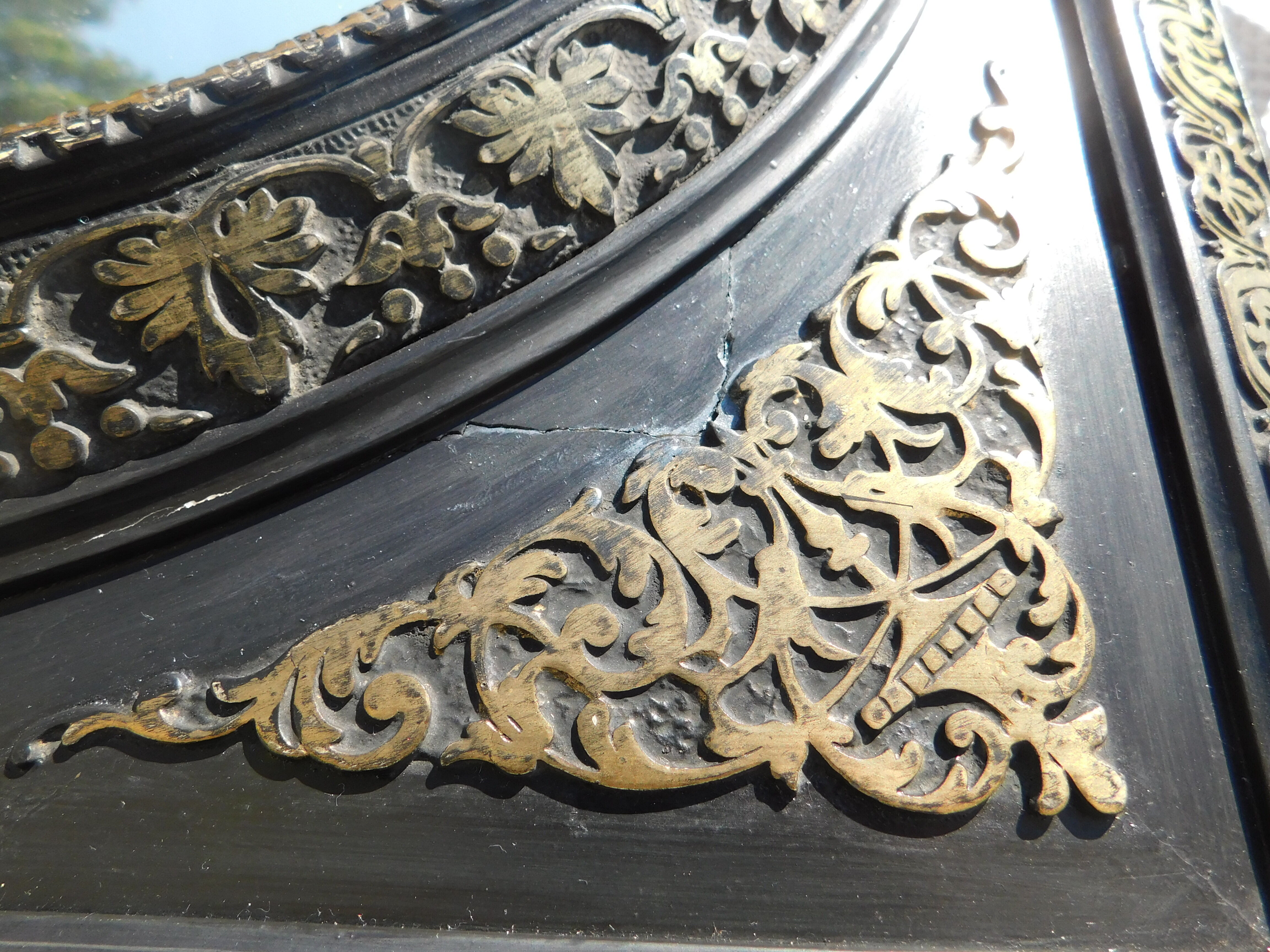 Mirror Napoleon III period 55x65cm