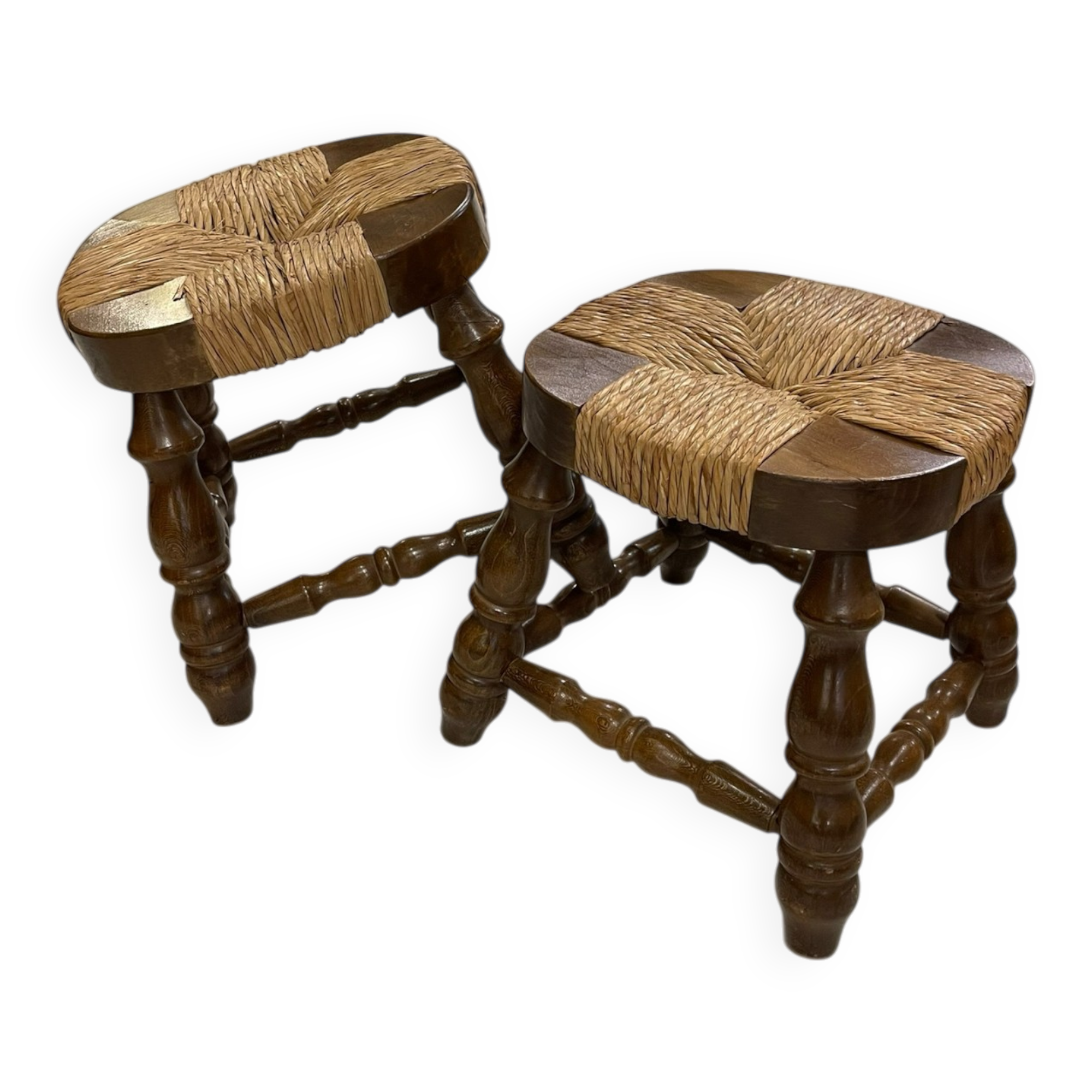 Paire de tabourets 1950