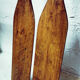 Pair of old wooden oars