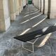 Banc d'harry bertoia aux éditions knoll