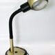 Lampe de tablle ou bureau aluminor 1970's rare couleur dorée