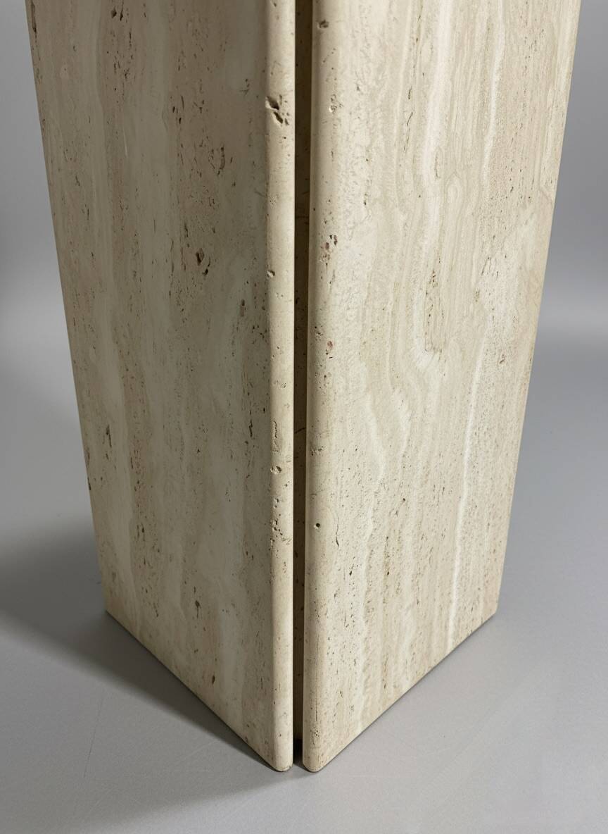 Round dining table by Claude Berraldacci. 1990s. France.