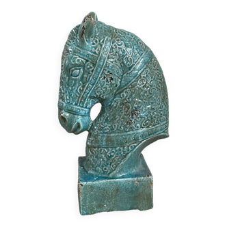 Ceramic horse bust